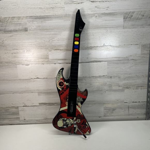 React Guitar Hero Reaper Wireless Guitar For PS2 RTPS2696 (No Dongle) - Picture 1 of 14